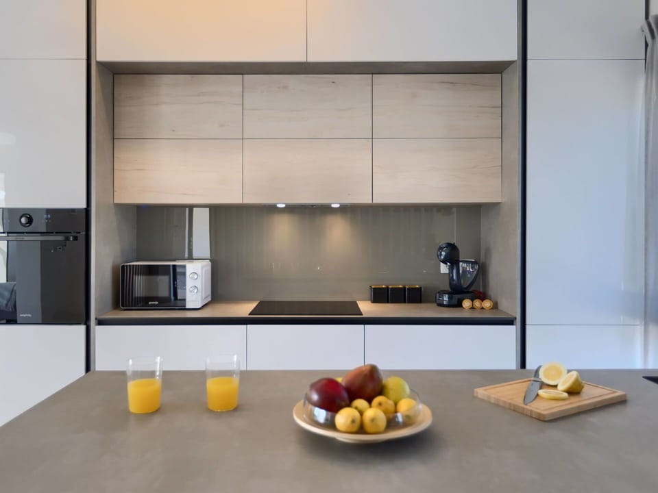 Kitchen, Kitchen Appliance, Cabinetry, Interior Design, Furniture, Countertop, Wood, Flooring, Home, Major Appliance