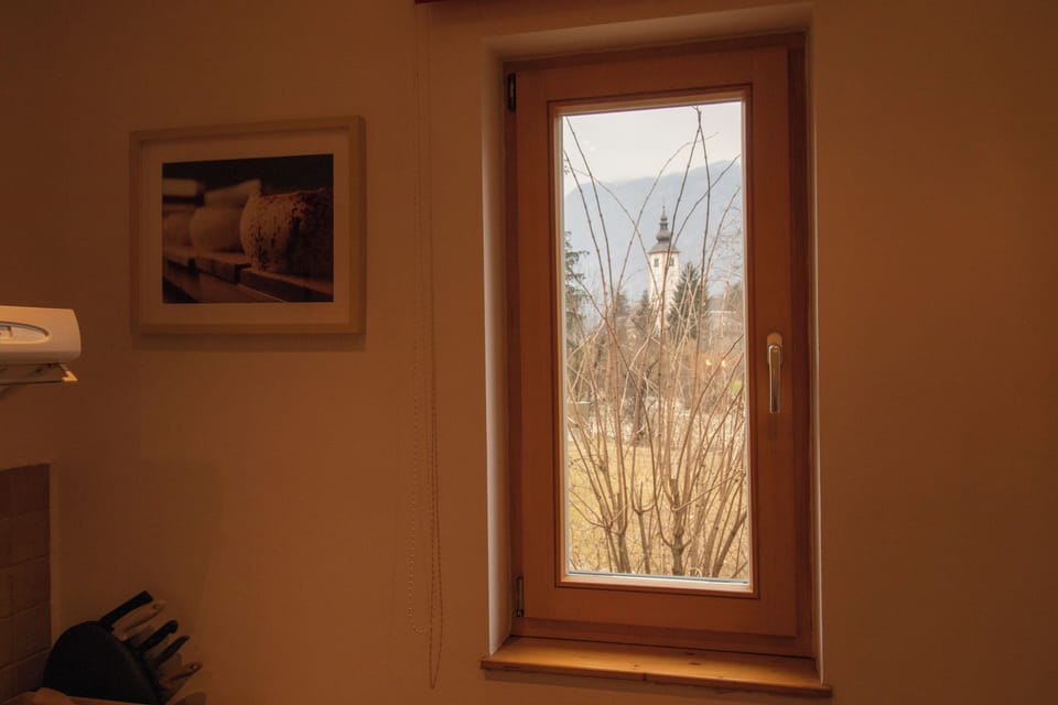Bedroom 3 - with a view of the church near the lake