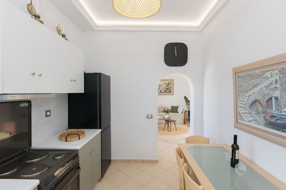 Ocean Caldera View Villa By Dalmyra Estate | Private kitchen | Electric kettle