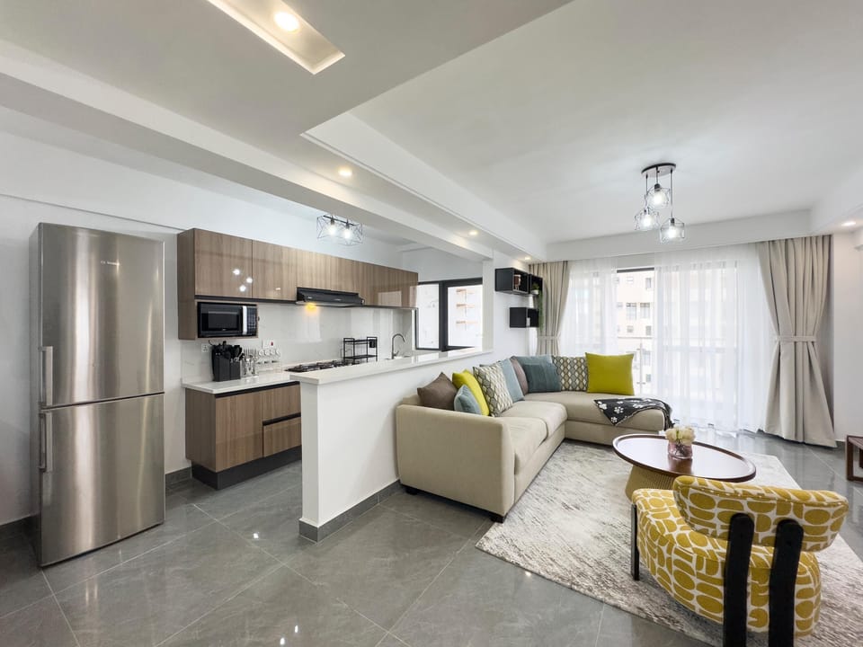 Family Apartment, 2 Bedrooms, Balcony, City View | Living area