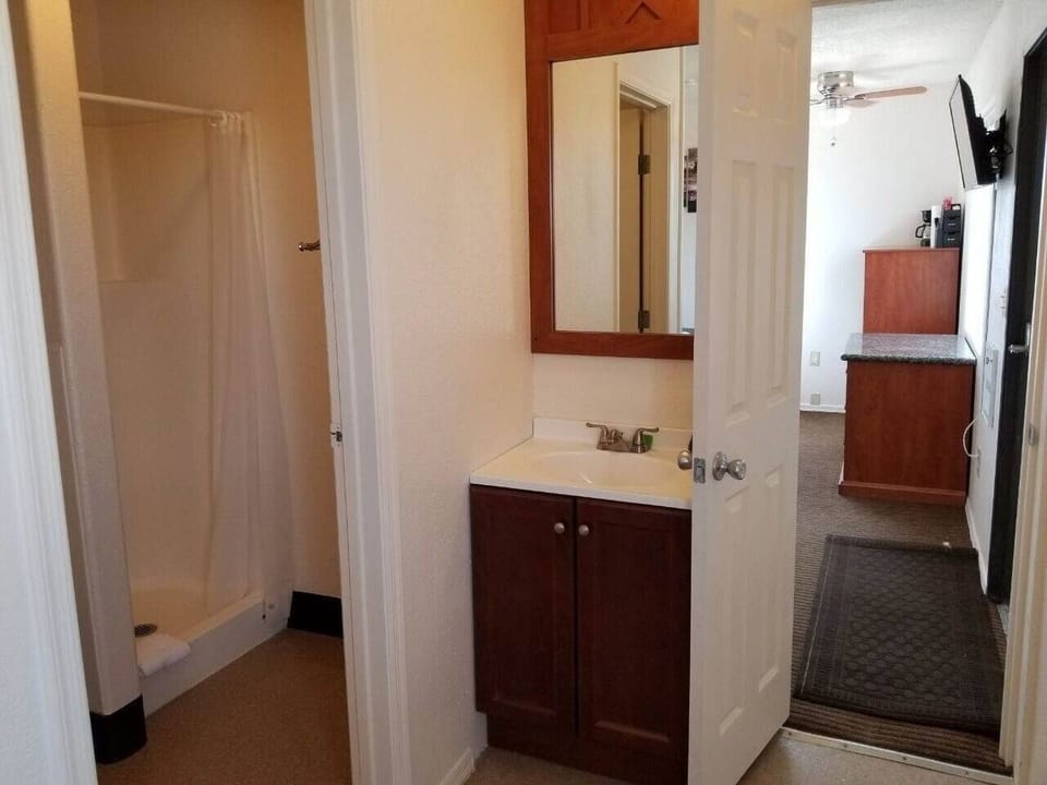 Bathroom Vanity & Mirror