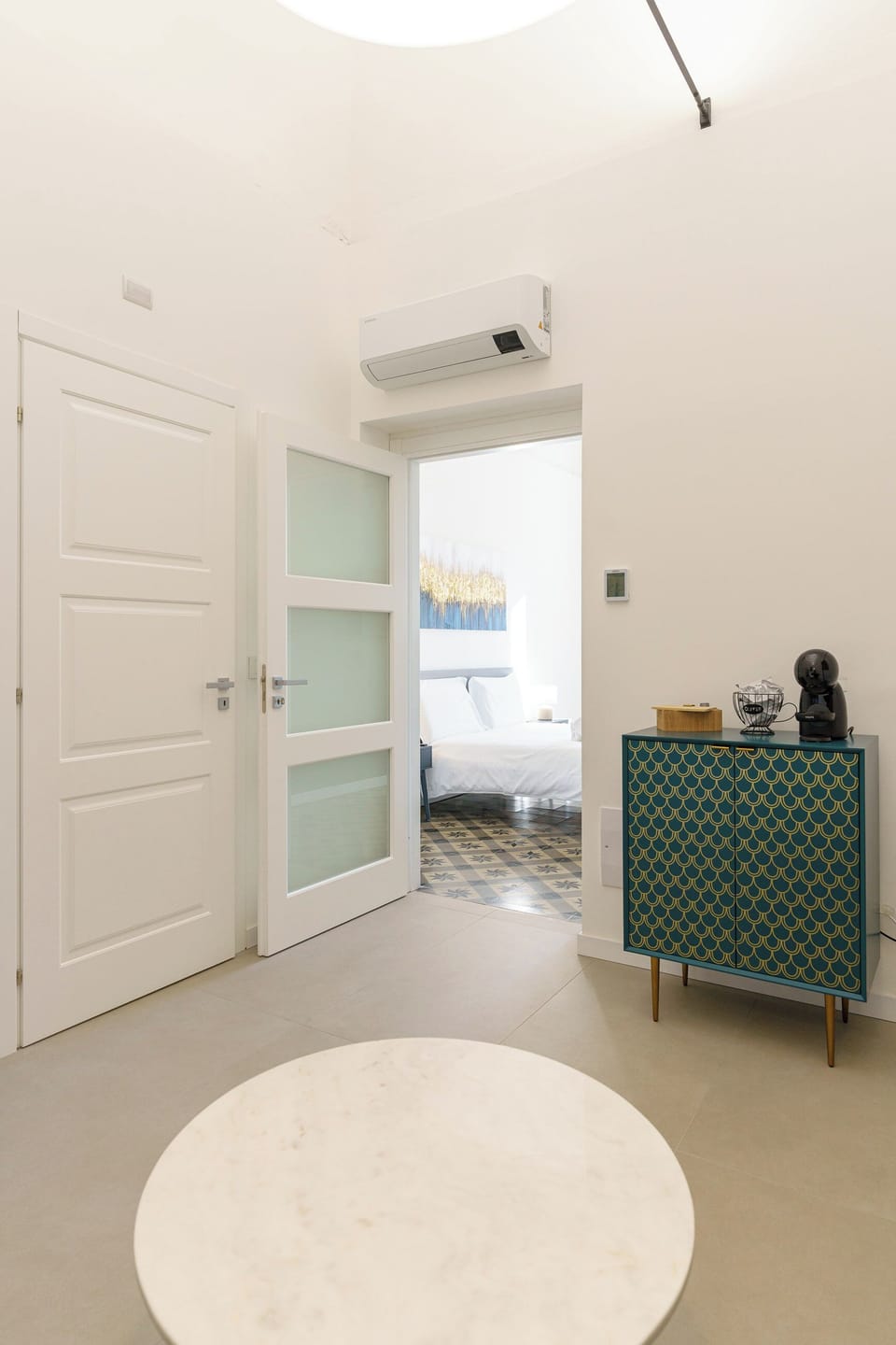 Blackout drapes, soundproofing, iron/ironing board (on request)