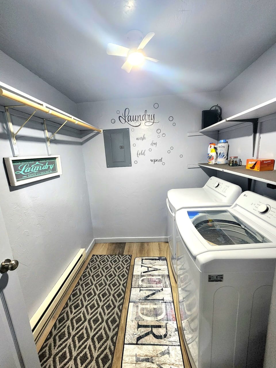 Laundry area