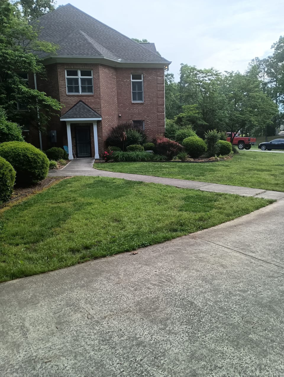 Lower Unit entrance from parking area