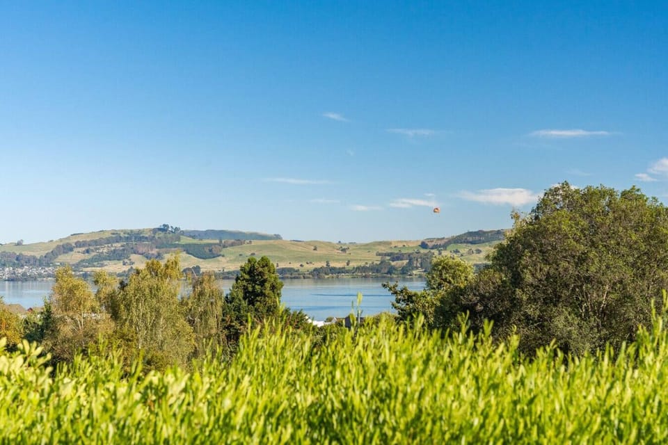 Lake Taupo from rear deck