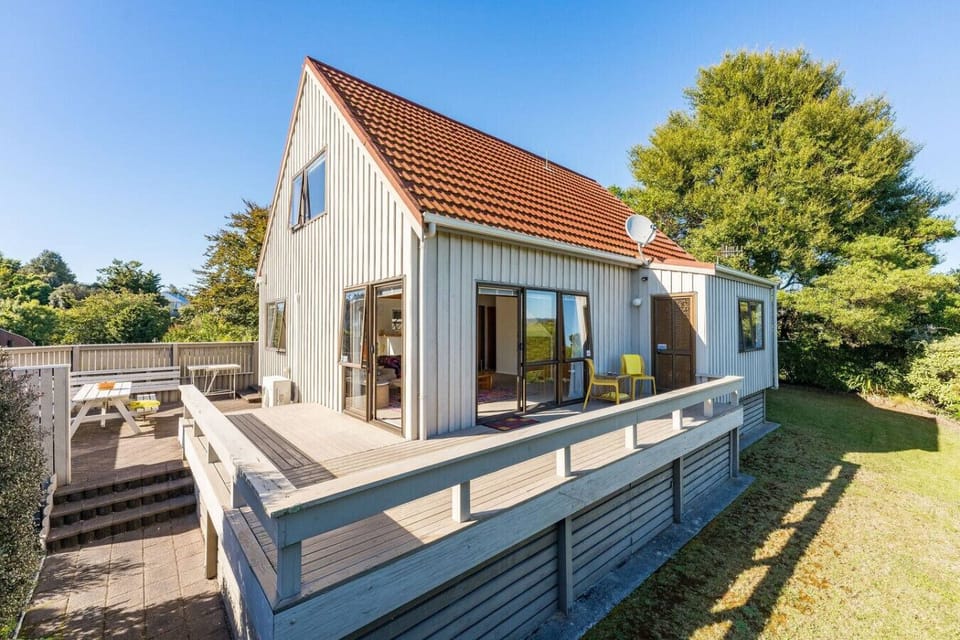 Rear of property