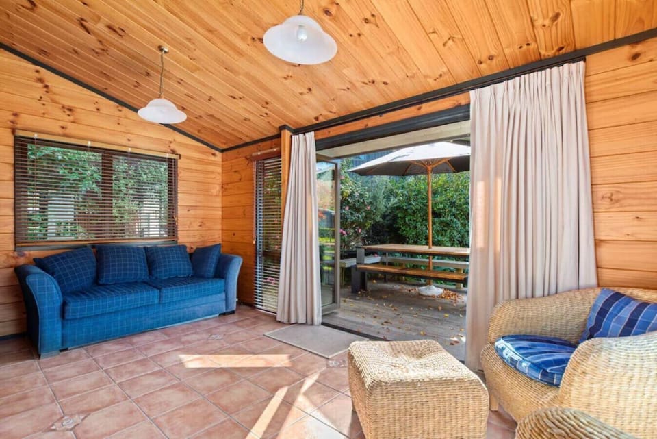 Living room with outside entertainment area