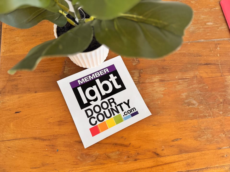 All are welcome here. LBGTQ+ Ally