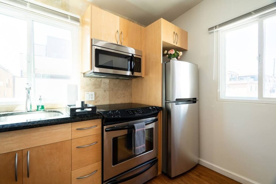  All the essentials such as dishwasher, mixers, bowls, plates, utensils,  drip  coffee maker, toaster, oven, microwave, etc to make your trip as convenient as home