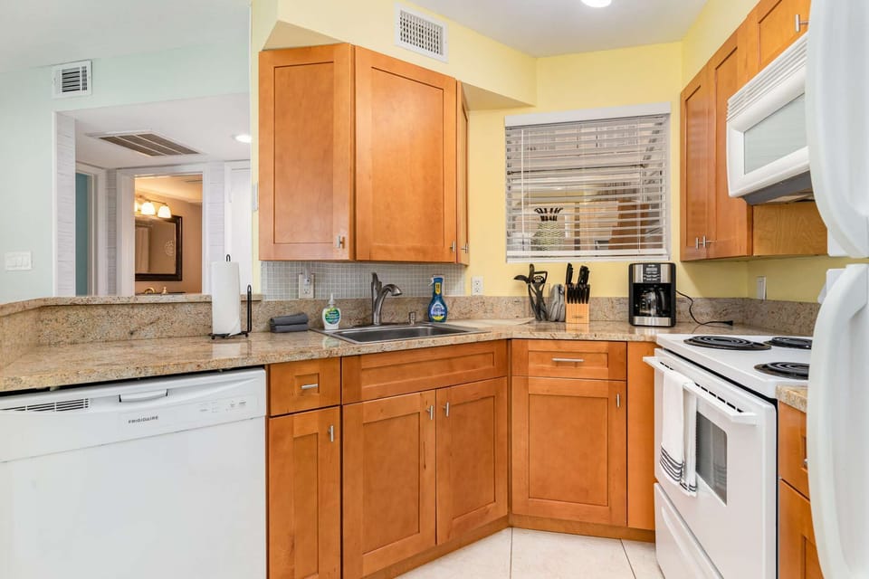 Stocked kitchen