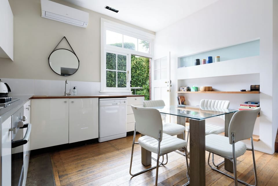Bright and Stylish Kitchen with Garden Views