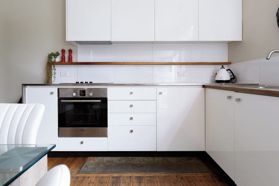 Bright and Practical Kitchen Setup