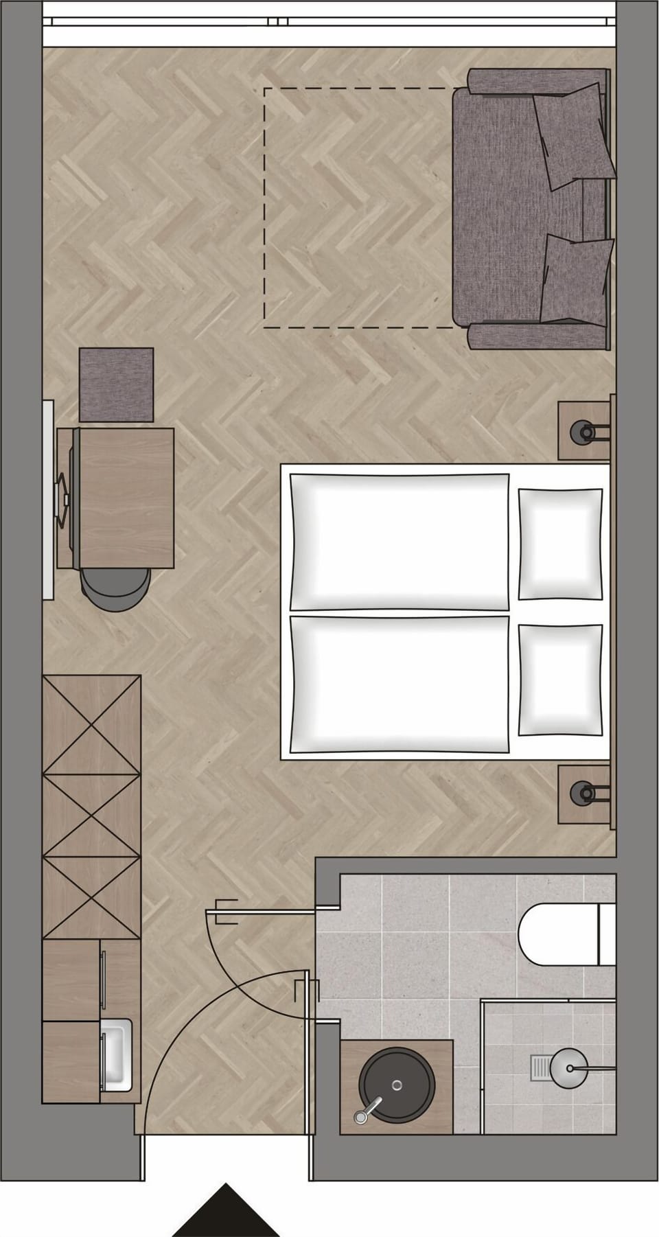 Comfort Double Room, Balcony | Premium bedding, in-room safe, laptop workspace, blackout drapes