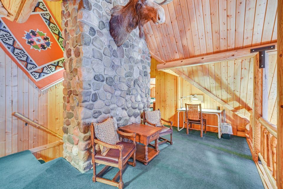 Lakefront Cabin w/ Sauna & Dock in Webster! Cottage in Wisconsin