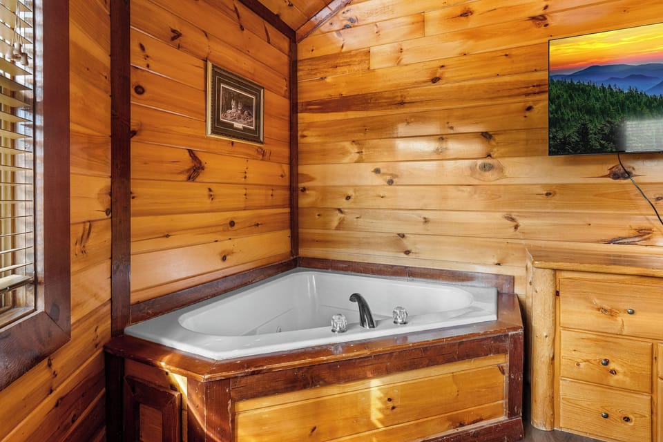 Enjoy a soothing soak after adventures.