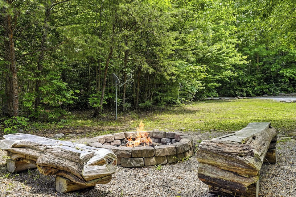 Gather around the fire pit for stories, laughter, and s'mores.