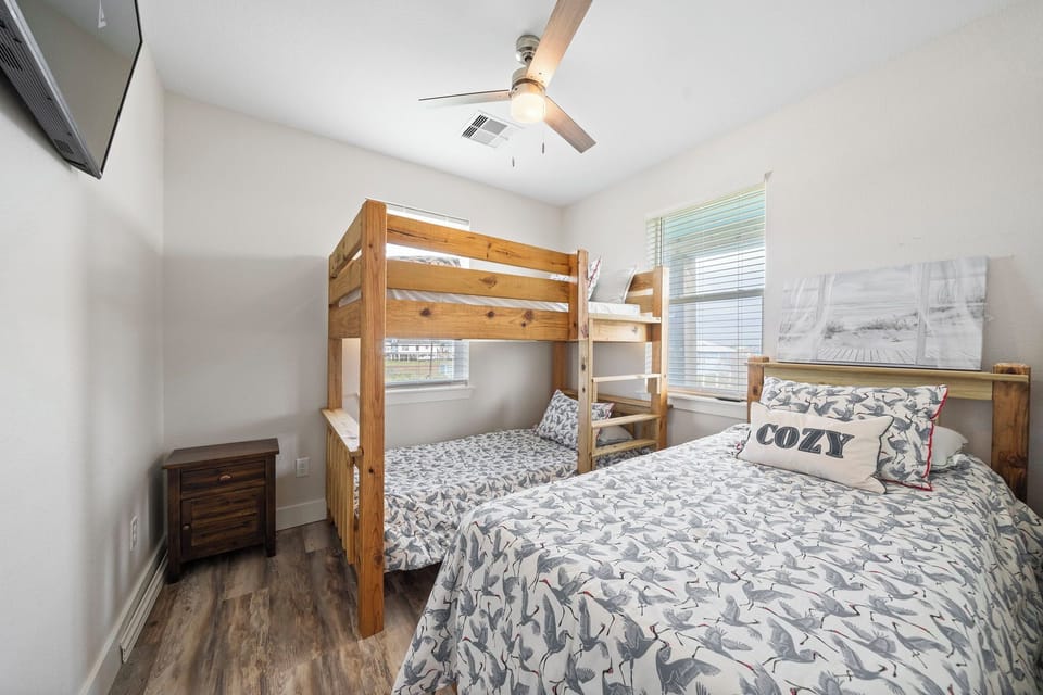 Third Bedroom - Twin Bed, Twin Bunk, First Level