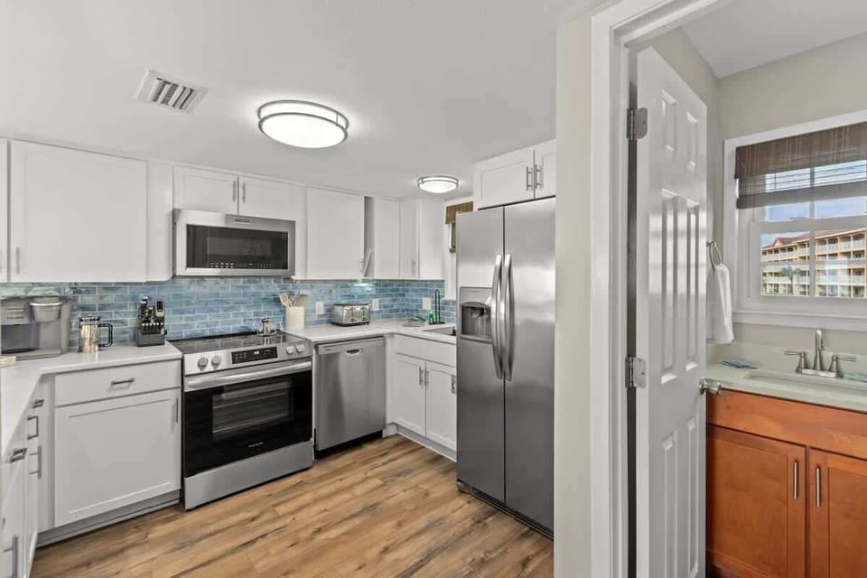 Whip up a gourmet meal in our fully equipped kitchen.