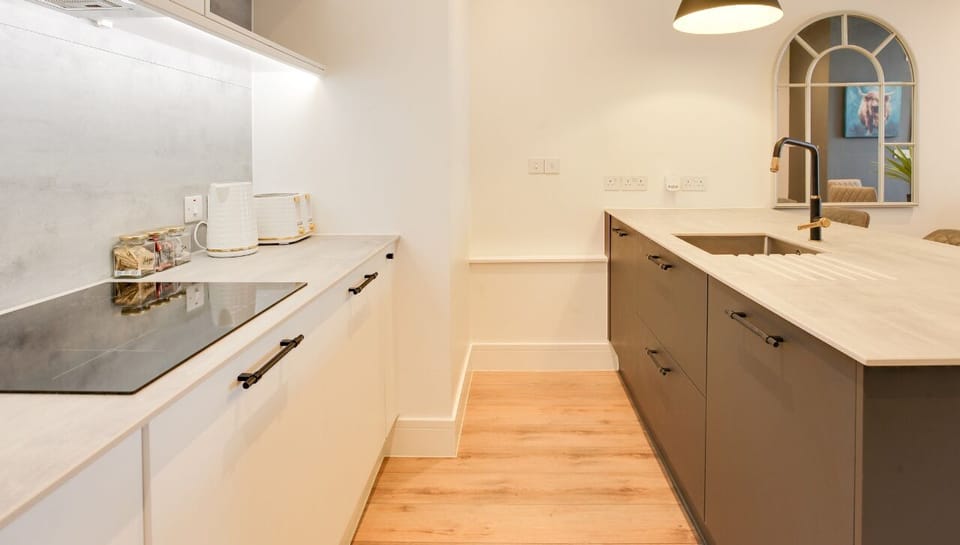Kitchen at Luxiety Stays Short Lets Serviced Accommodation Southend on Sea
