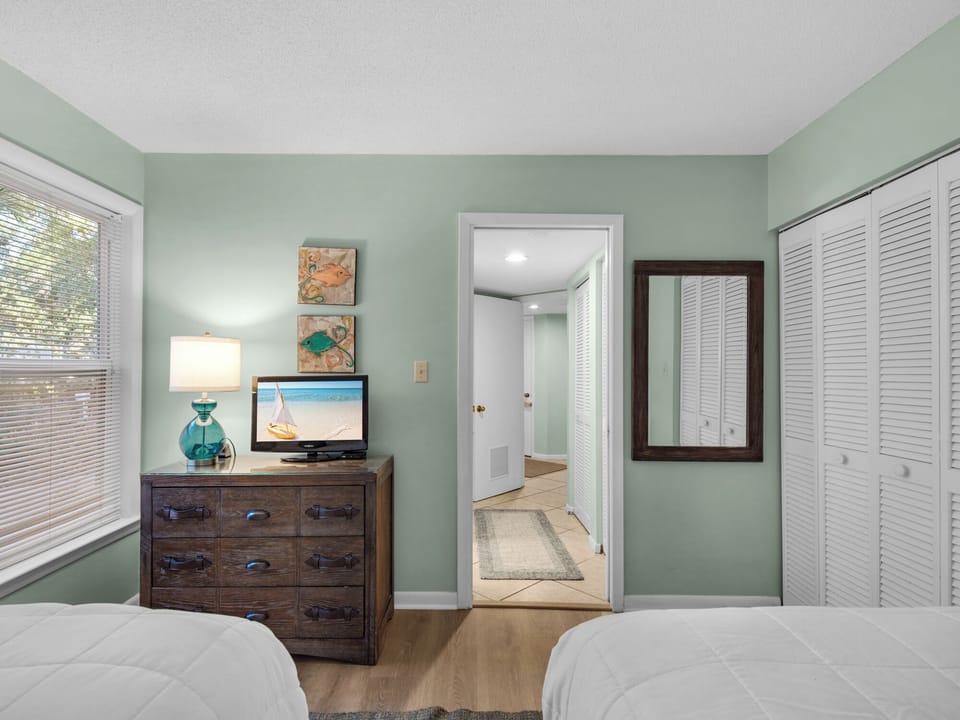 Bedroom 2 With Flat Screen TV