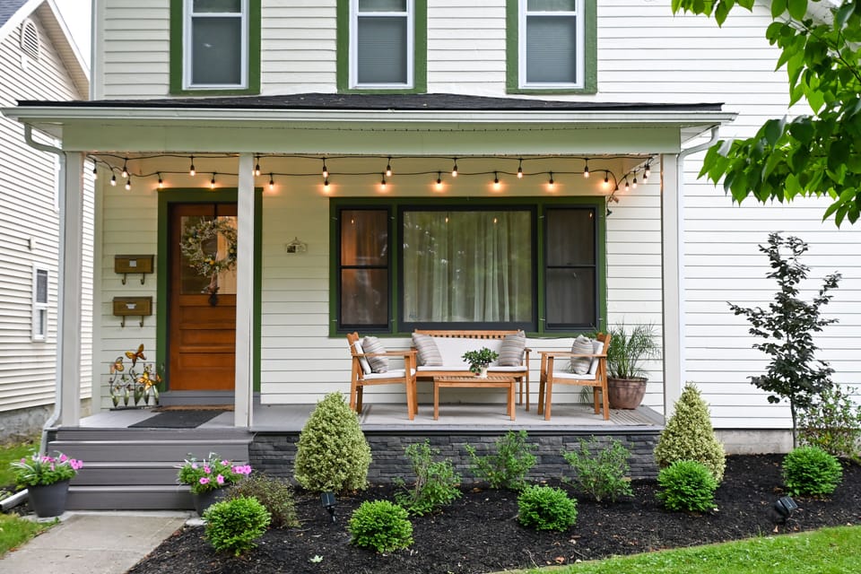 Front Entrance and Porch