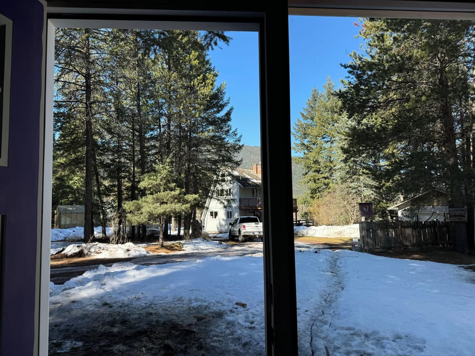 View out the window