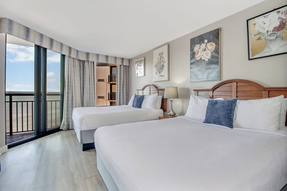 Rest easy in the spacious bedroom for ultimate comfort!