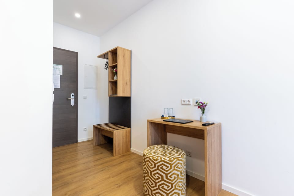 Double Room | Desk, laptop workspace, blackout drapes, cribs/infant beds