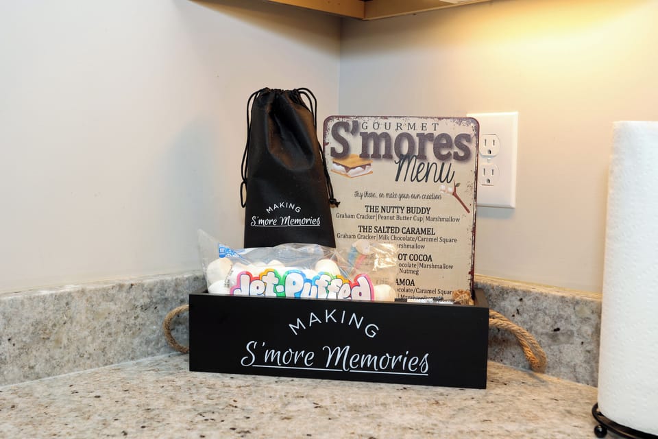 it's "Smore fun" at Starry Night, Ellijay. Campfire fun!🔥
