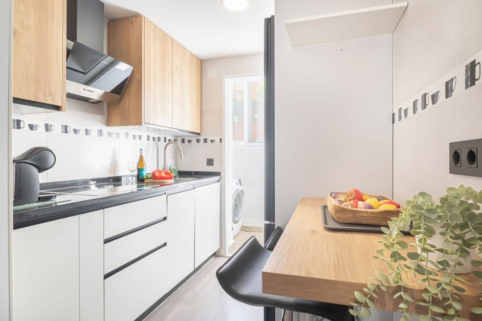 Kitchen and dining area