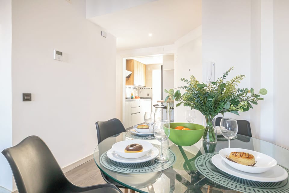 Living and dining room