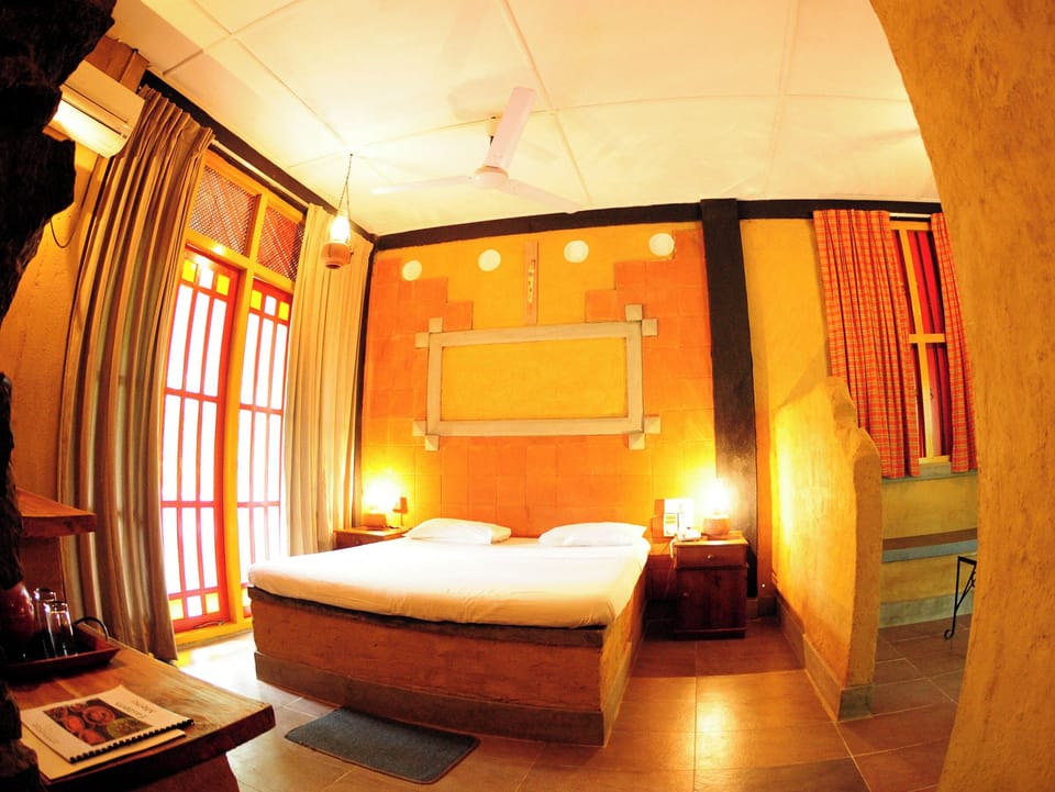 Exclusive Double Room, Garden View | In-room safe, blackout drapes, free WiFi
