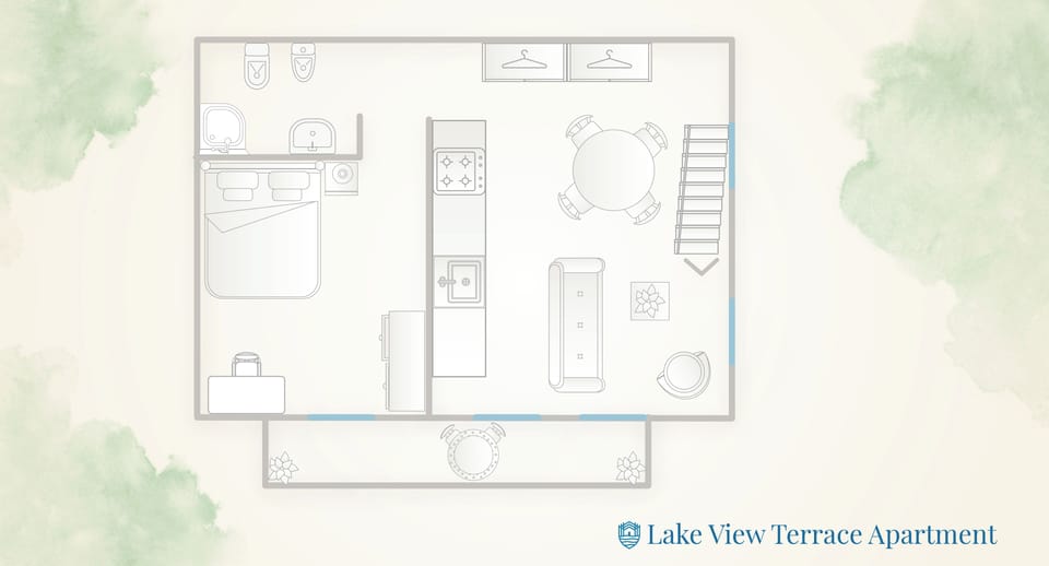 Apartment (1 Bedroom) | Floor plan