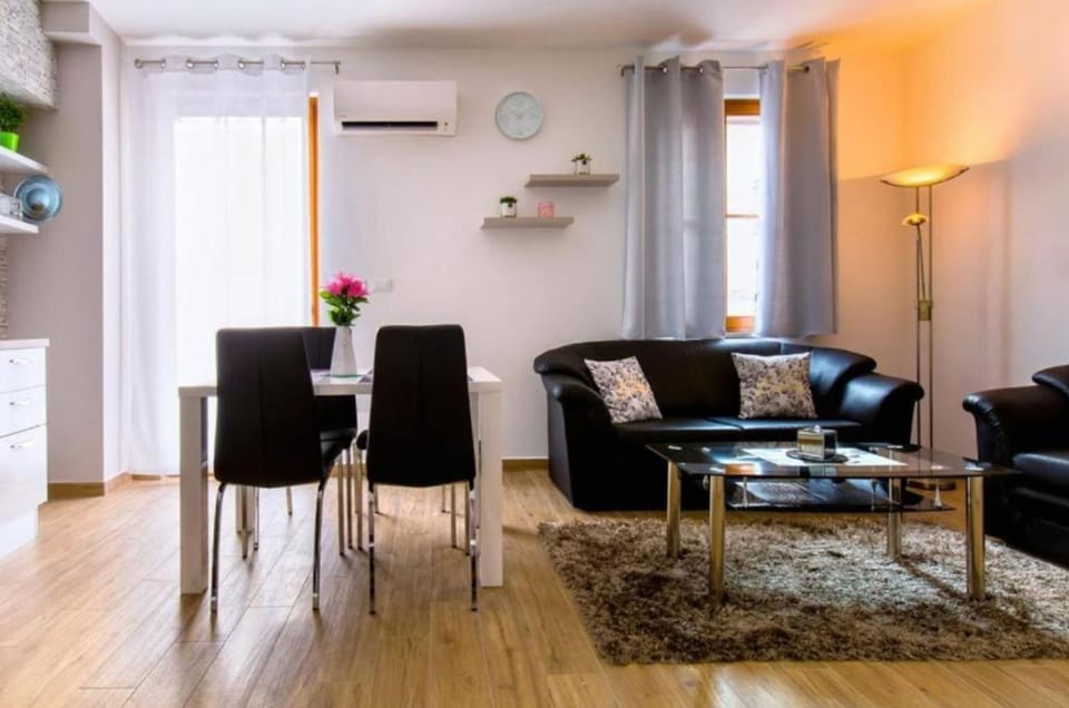 Dining and living area