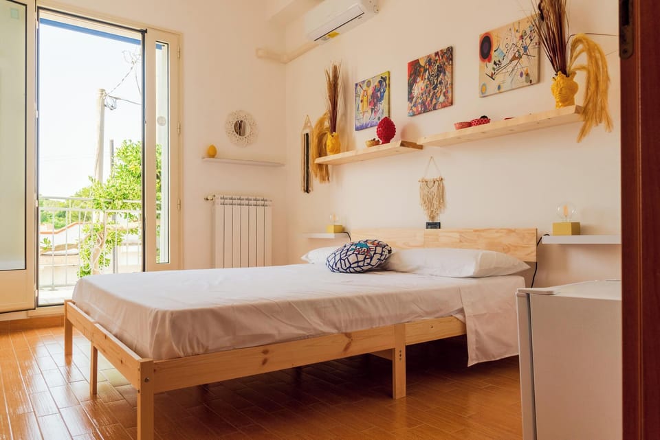Double Room, Multiple Beds, Vineyard View | Minibar, free WiFi