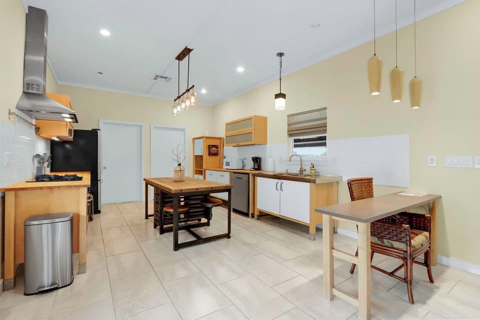 Spacious kitchen