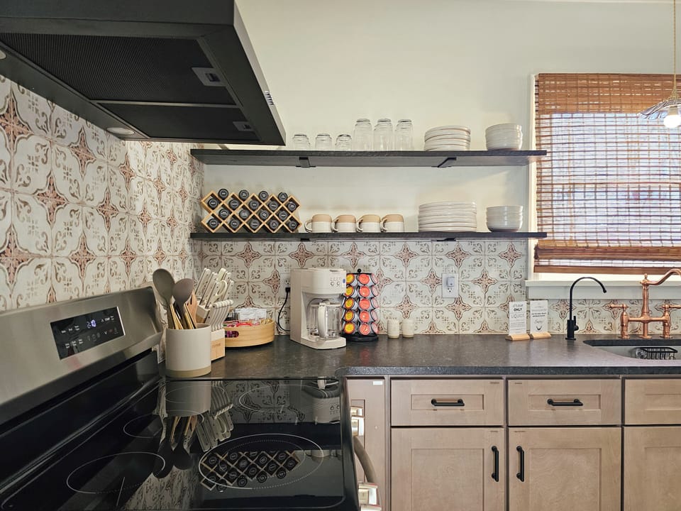Kitchen Stocked w/ Vacation Cooking Essentials