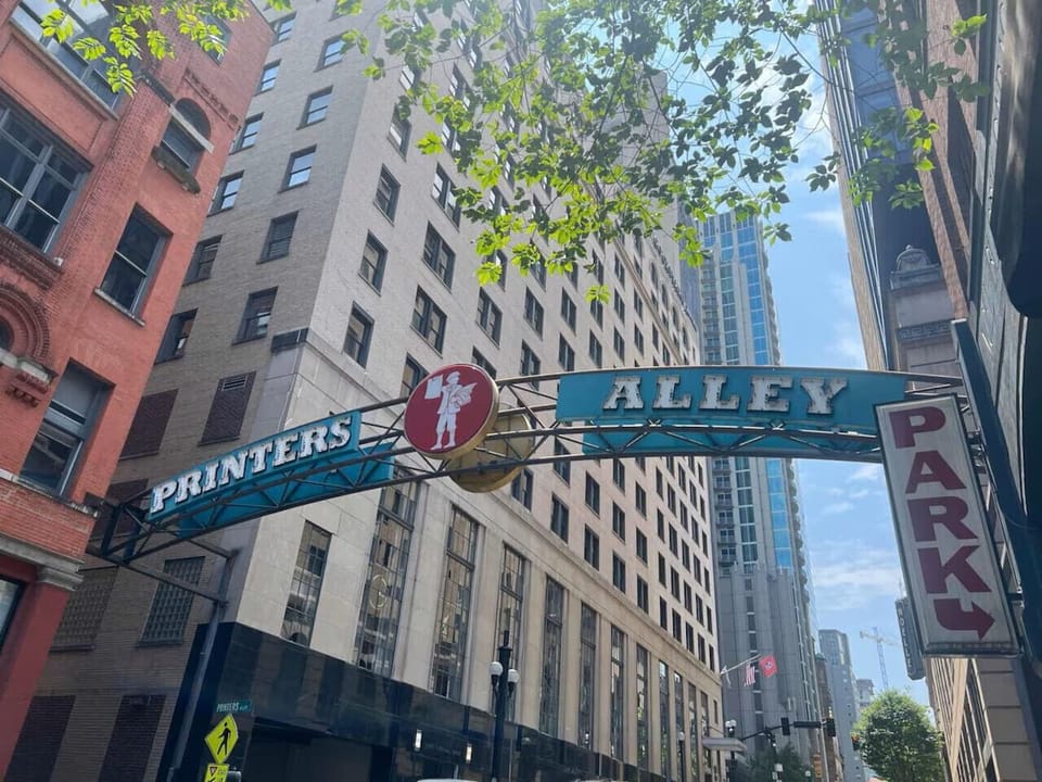 Centrally Located IN Printer`s Alley - Just 2.5 Blocks From Broad!
