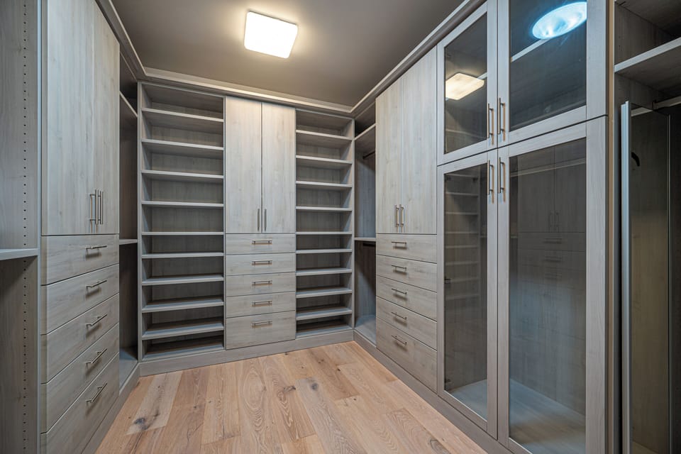 Primary Bedroom Walk in Closet