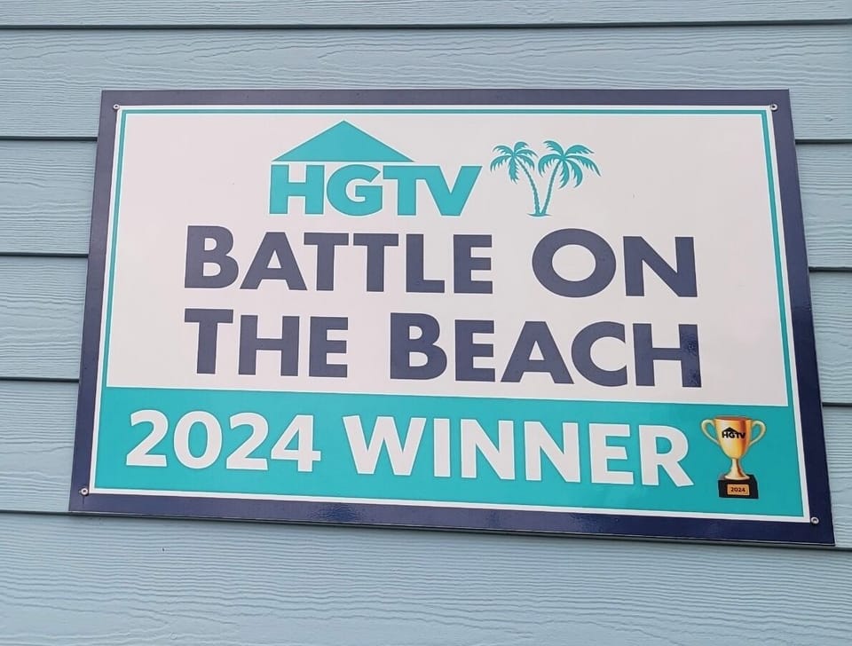 HGTV Battle on the Beach 2024 winner.