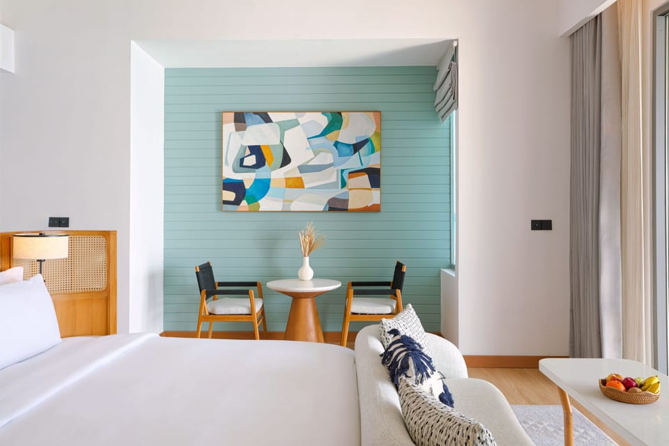 Villa, 1 King Bed, Overwater (Pool) | Premium bedding, pillowtop beds, free minibar items, in-room safe