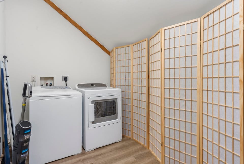 Full-Size Washer and Dryer