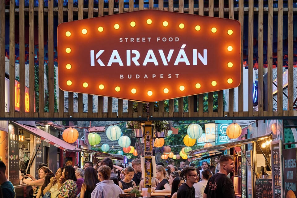     Karaván Street Food, one of Budapest’s top food courts, is 1 minute away.