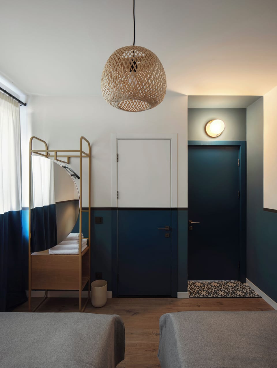 Standard Twin Room, Garden View | Soundproofing, iron/ironing board, free WiFi