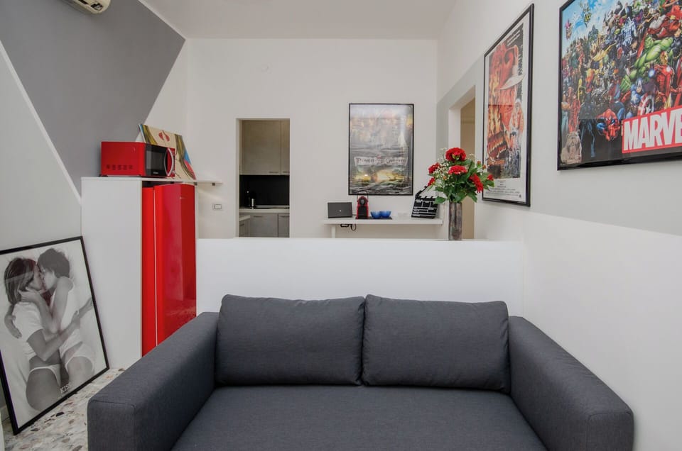 Apartment, City View | Living area