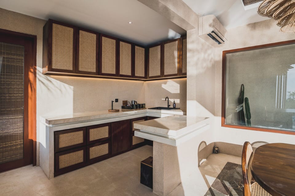 Two Bedroom Ocean View with Private Pool - Adult Only | Living area | 50-inch Smart TV with digital channels, Netflix, streaming services