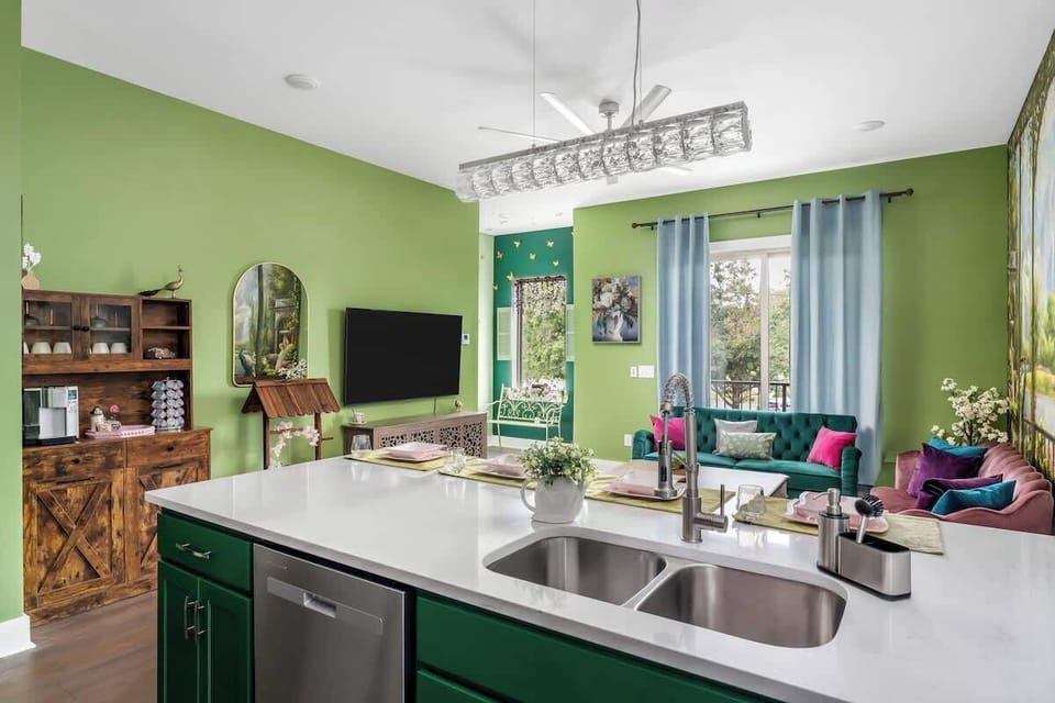 Fully stocked kitchen for all your dining needs