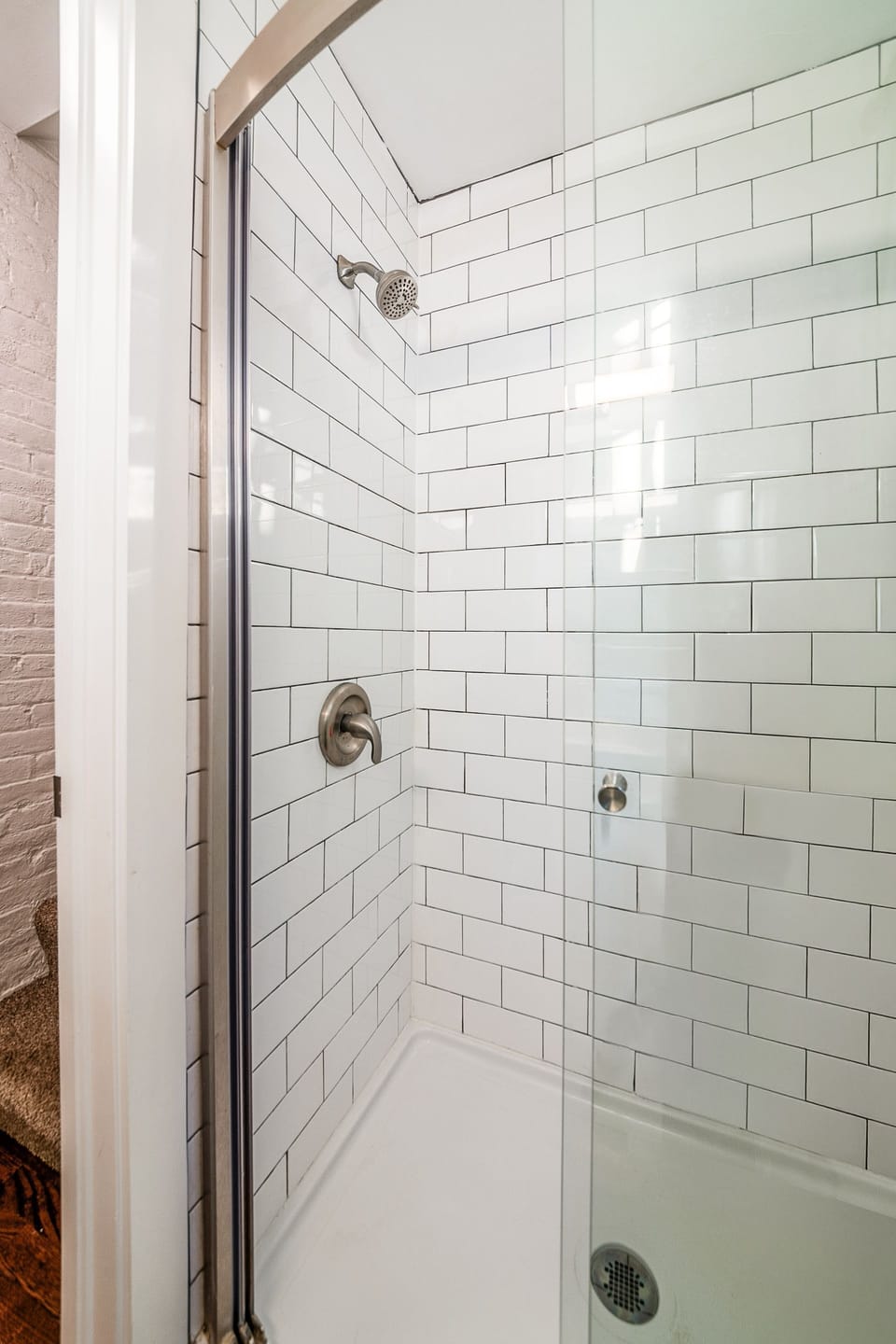 1st floor bathroom shower.