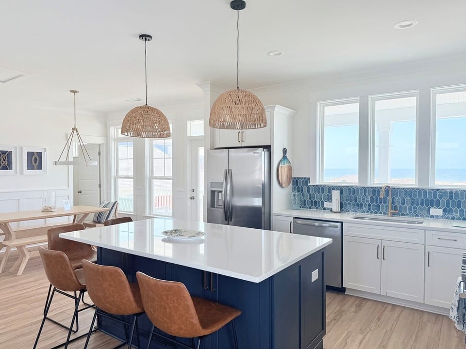 Kitchen Island and Sink