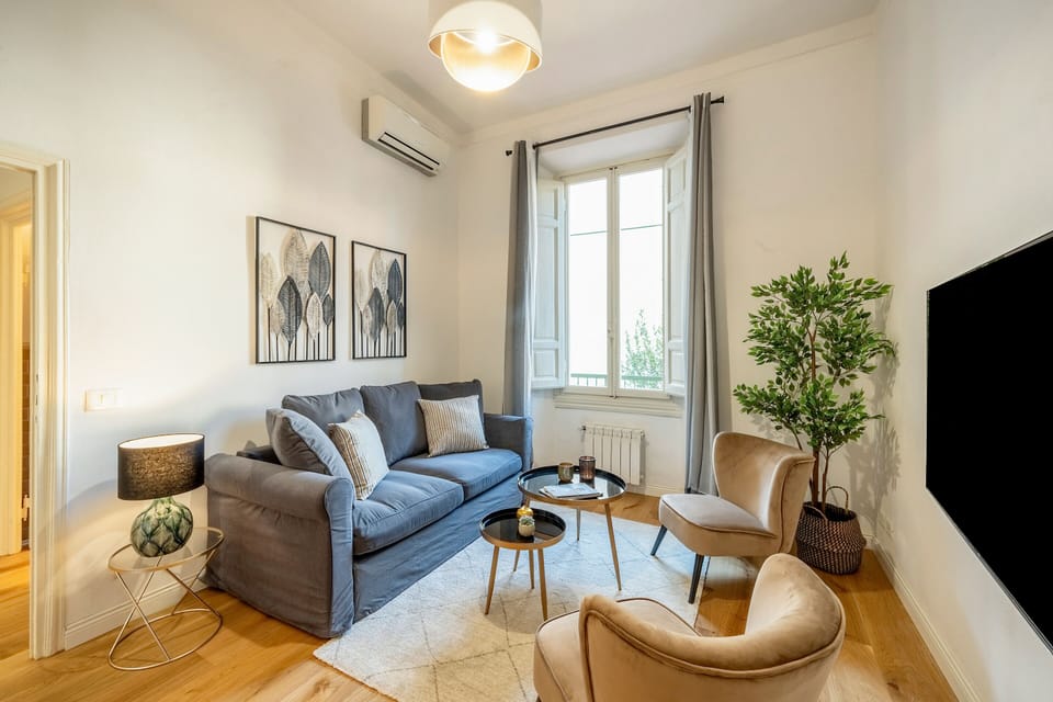 Apartment (2 Bedrooms) | Living area | TV